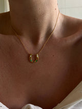 Lady Luck Horseshoe necklace