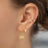 Gold CZ Cuff