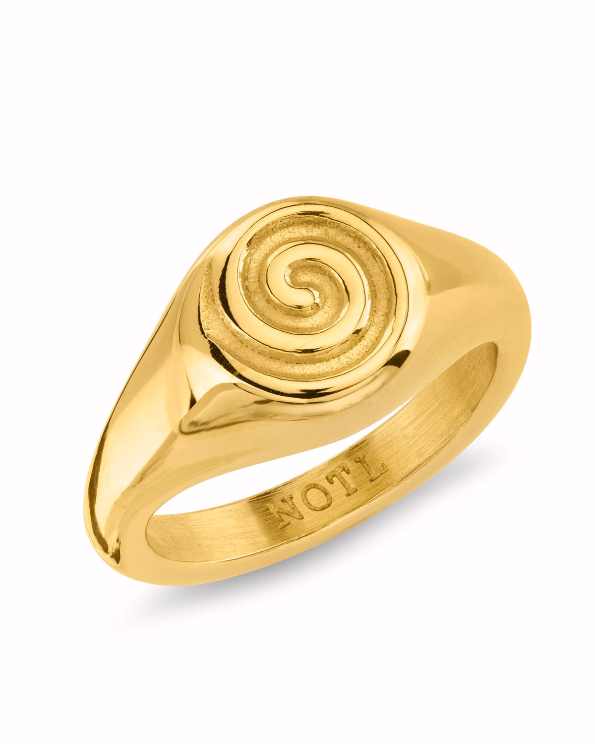 Swirl Signet Ring (sale)