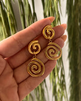 Double Swirl Earrings