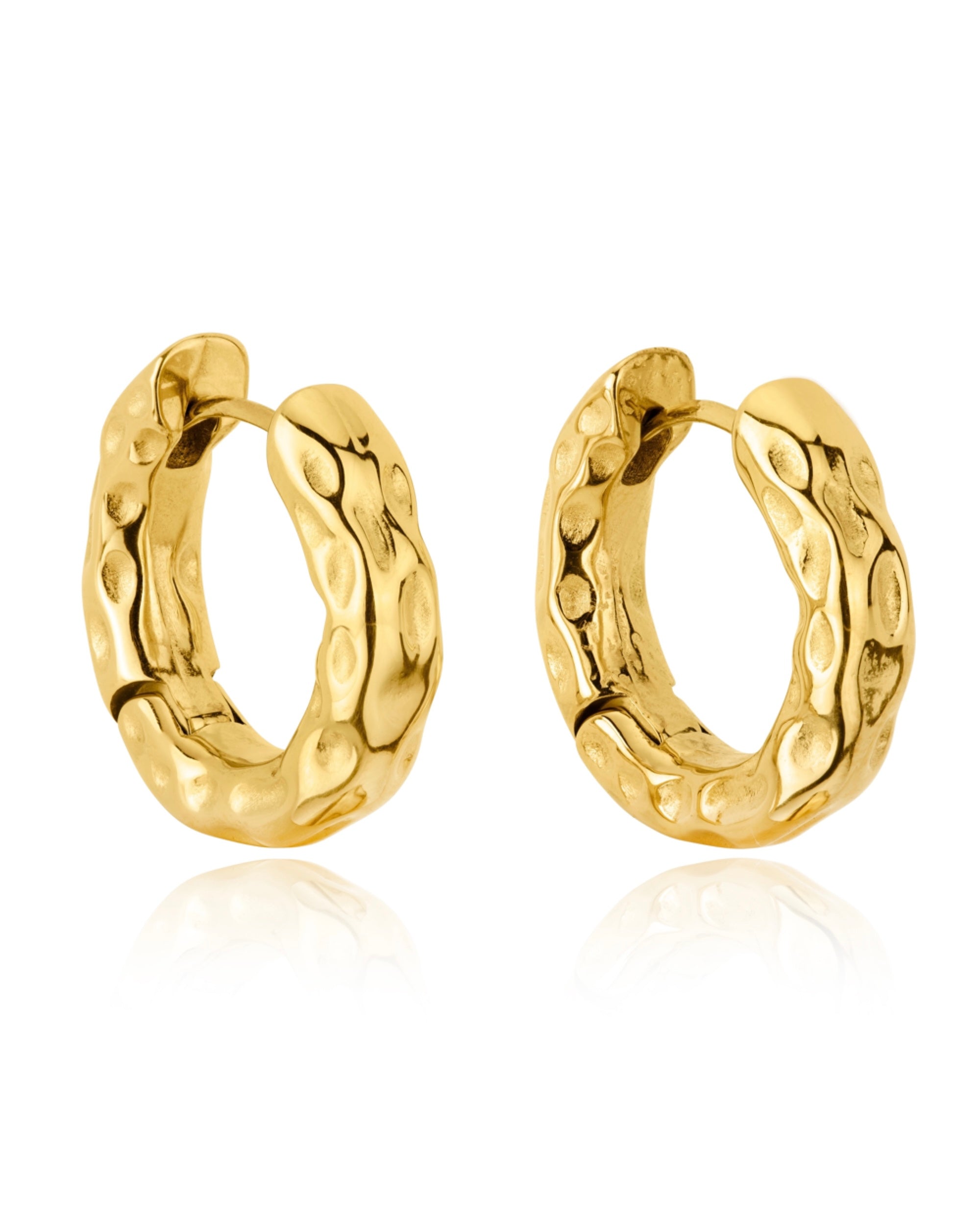 Textured Hoops 4.5mm