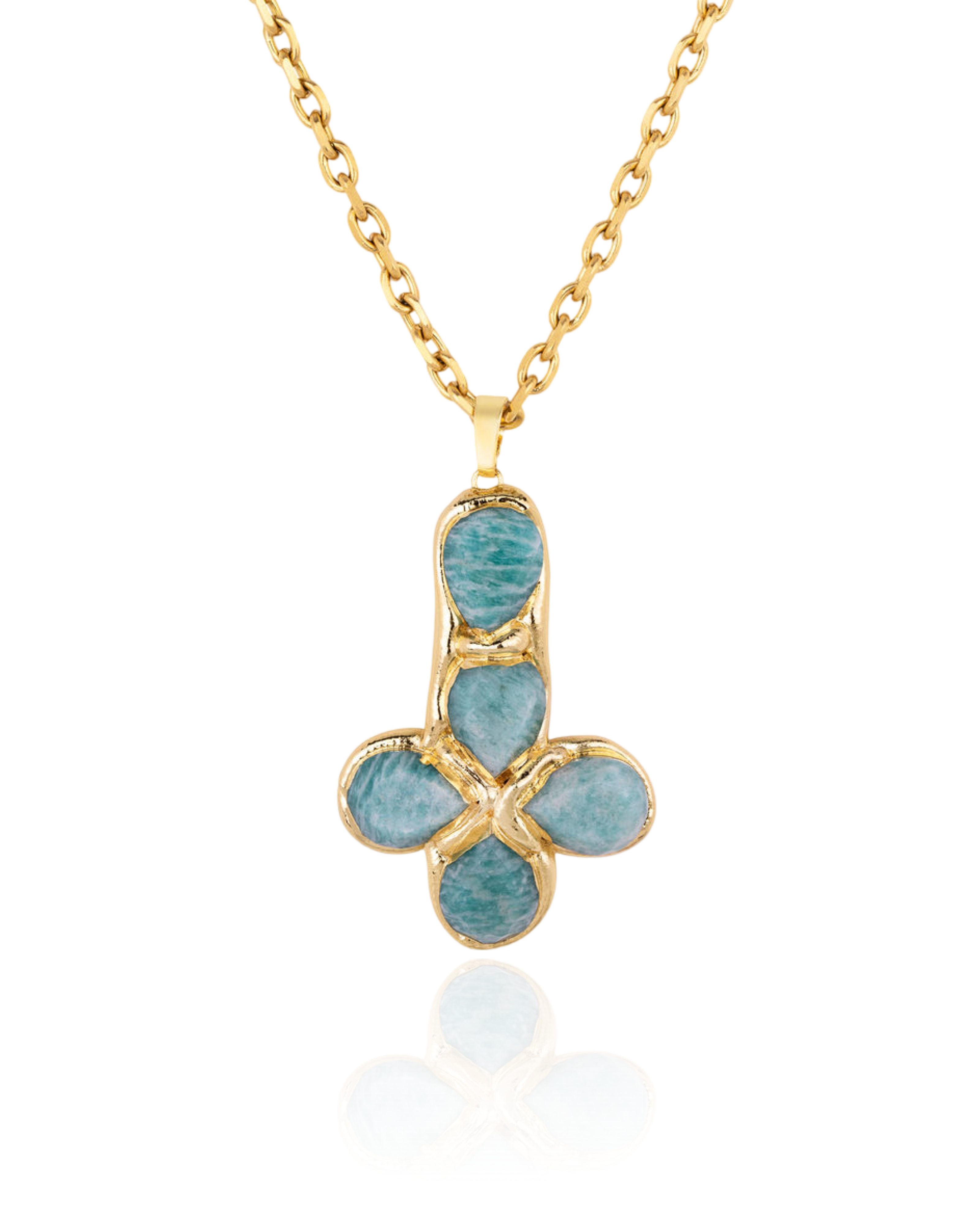 Paloma Necklace in Amazonite (sale)