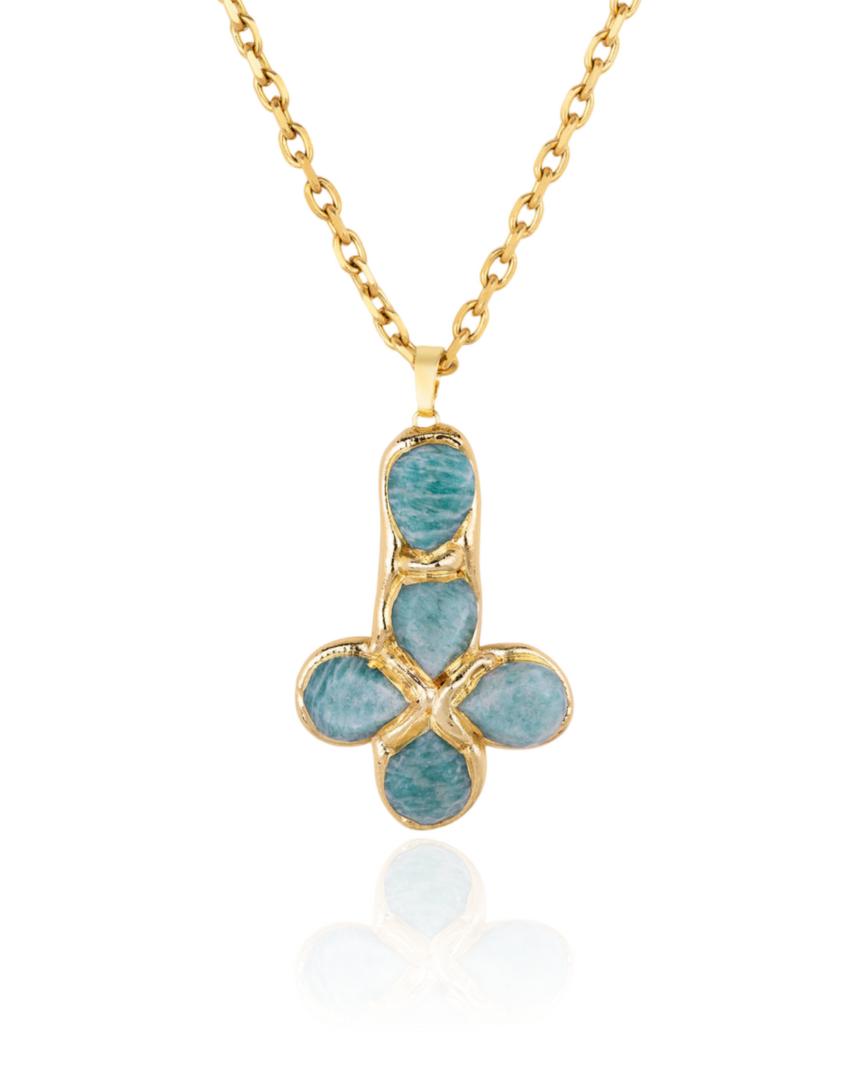 Paloma Necklace in Amazonite (sale)