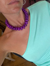 SIROCCO necklace purple