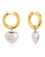 Two tone heart set