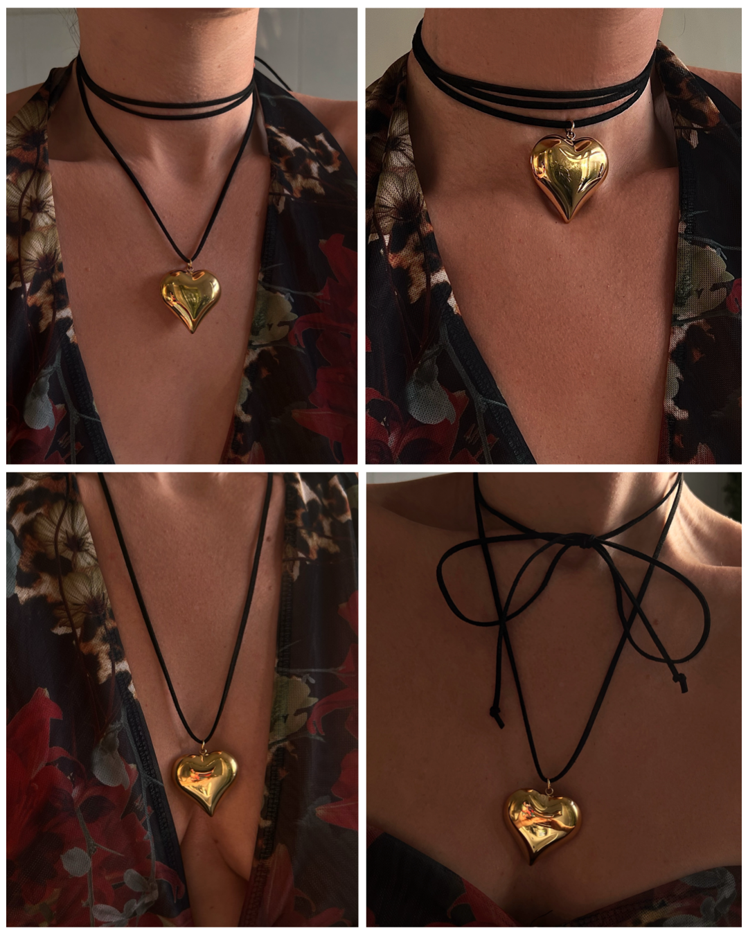 Multi-Way Heart Necklace (sale)