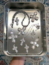 CROIX necklace silver