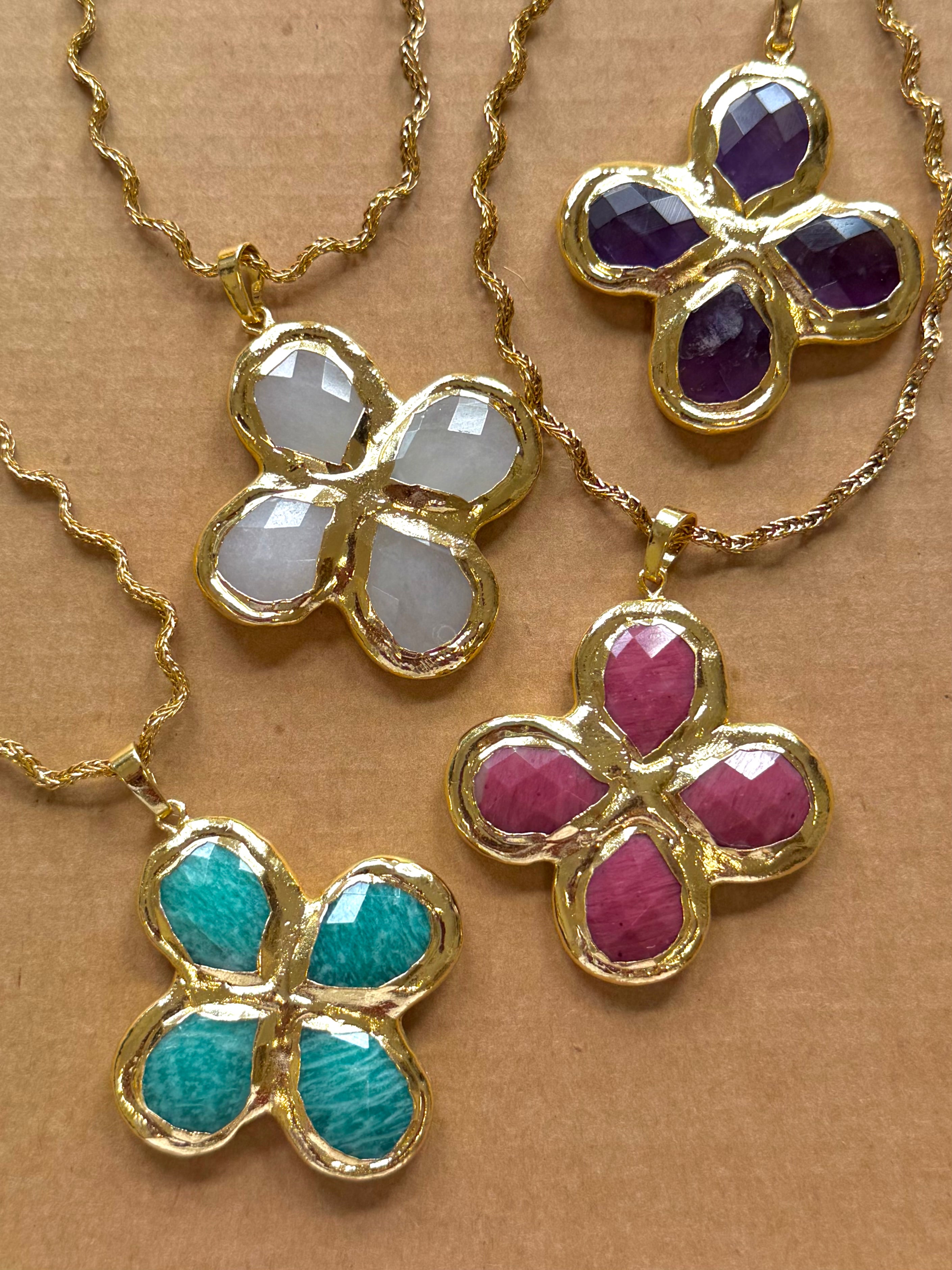 NISSI necklace turquoise