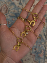 LUCKY BIRTHSTONE NECKLACE