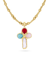 Mixed beaded Paloma necklace (PRE-ORDER)