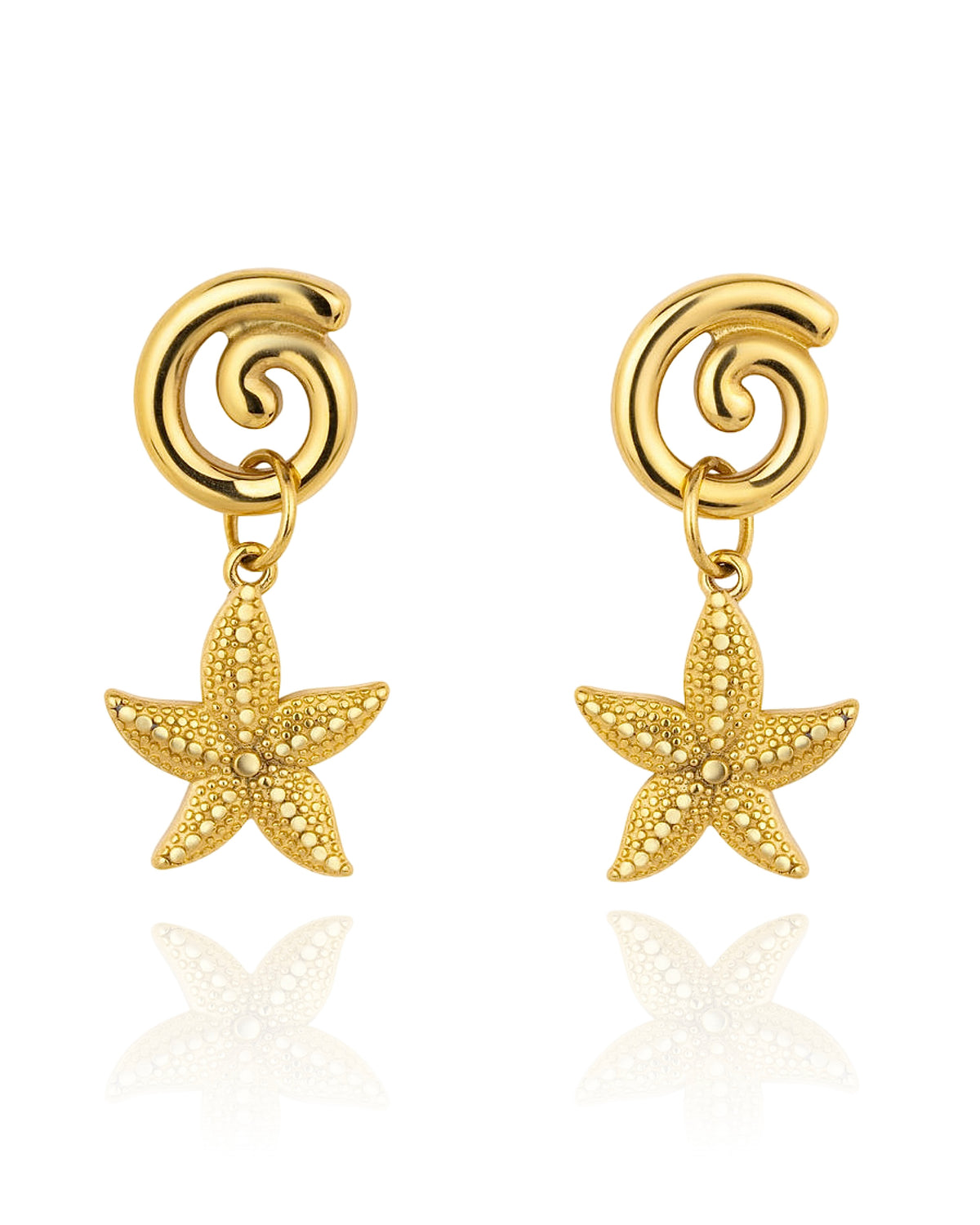 Starfish Swirl Earrings (sale)