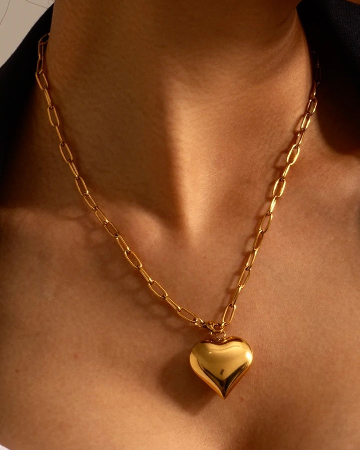 Etta Heart Necklace (sale)