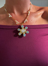 NERINA necklace blue