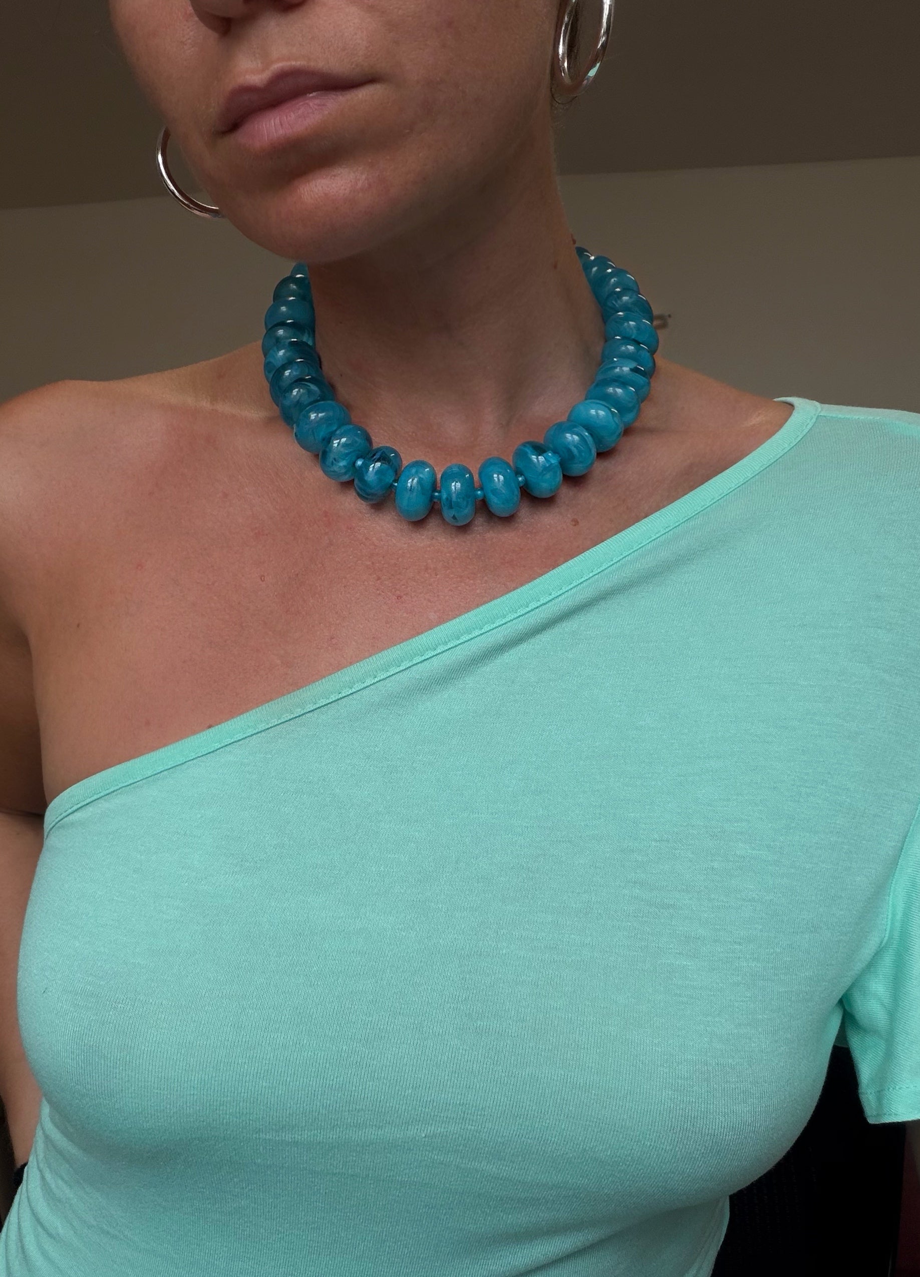 SIROCCO necklace blue
