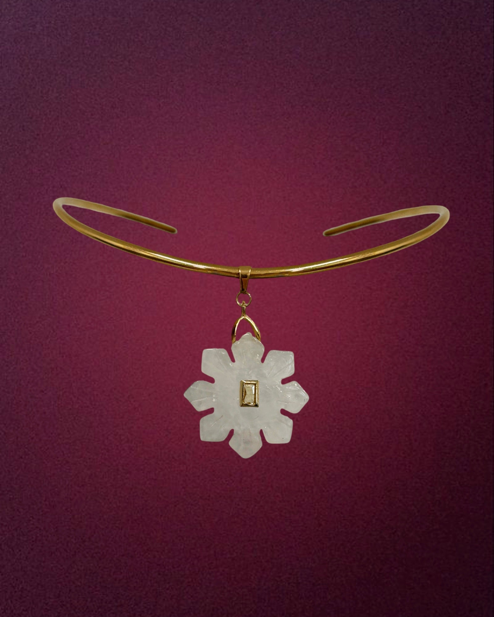 MAGNOLIA Collar - white - Neckontheline