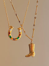 Lady Luck Horseshoe necklace