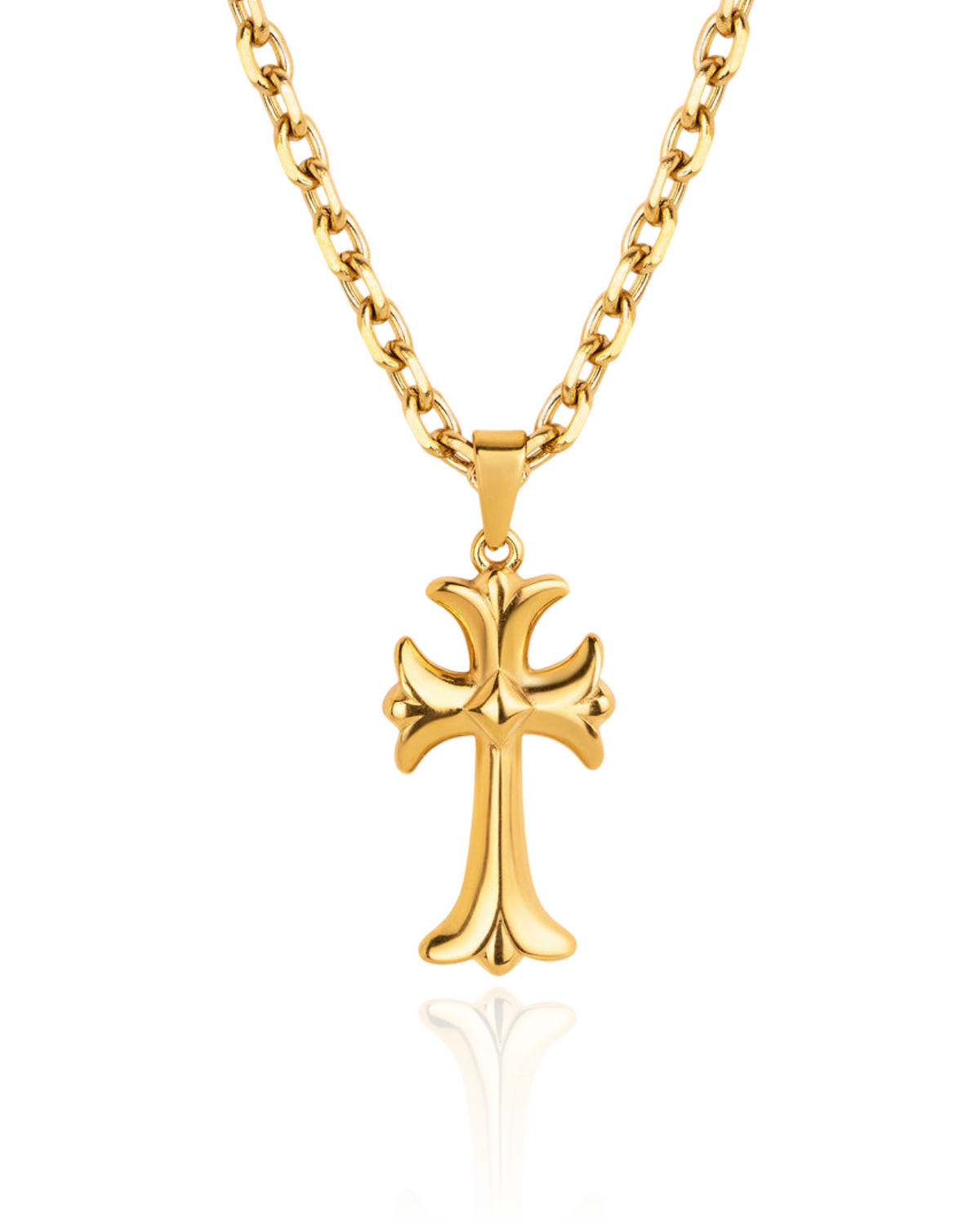 Long Cross Necklace (sale)