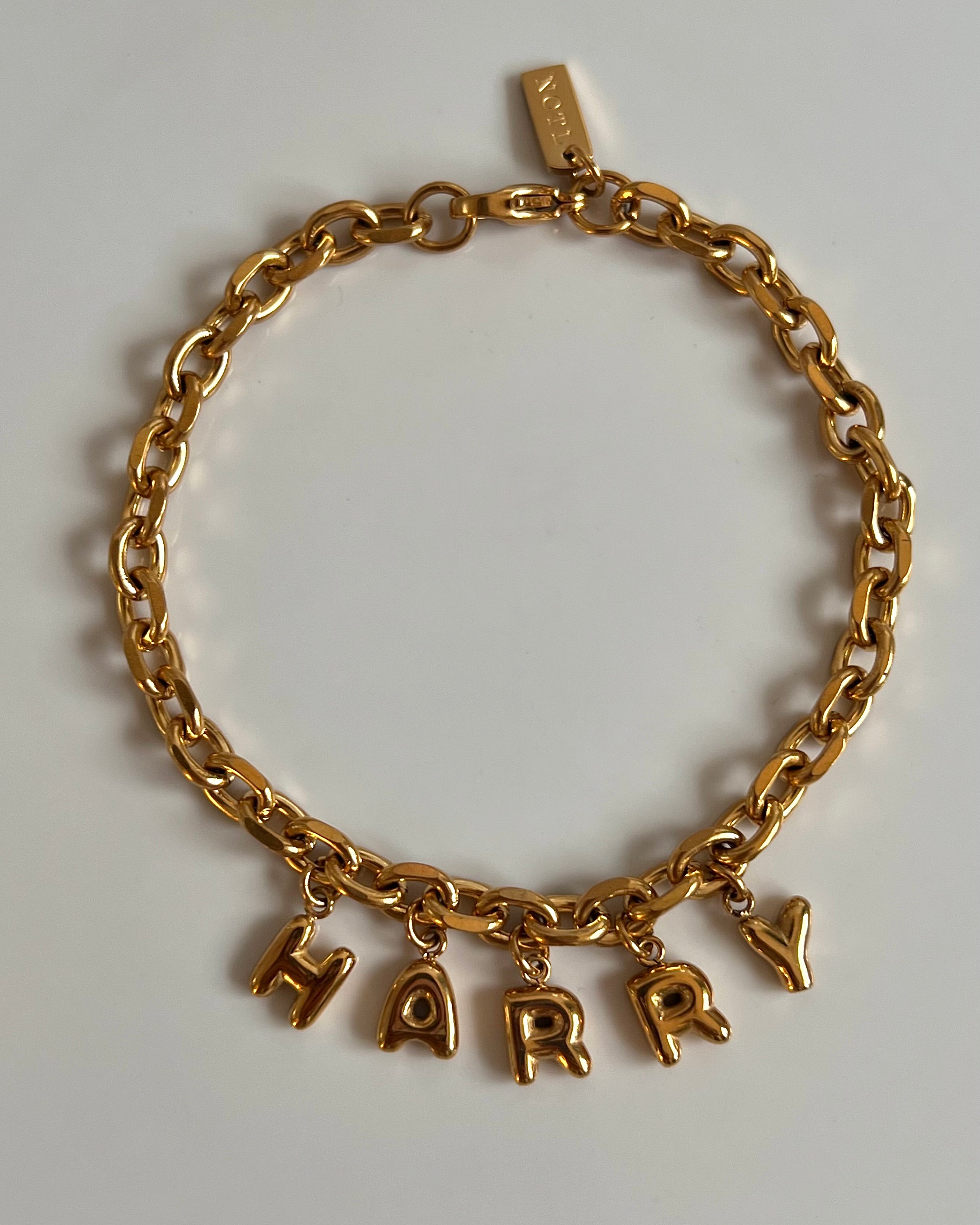 Bubble Letter Bracelet (sale)