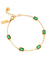 Green Chain Link Bracelet