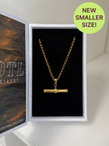 Petite T-Bar Necklace - Neckontheline