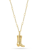 Cowboy Boot Necklace