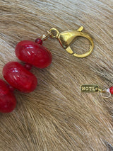 SIROCCO necklace red