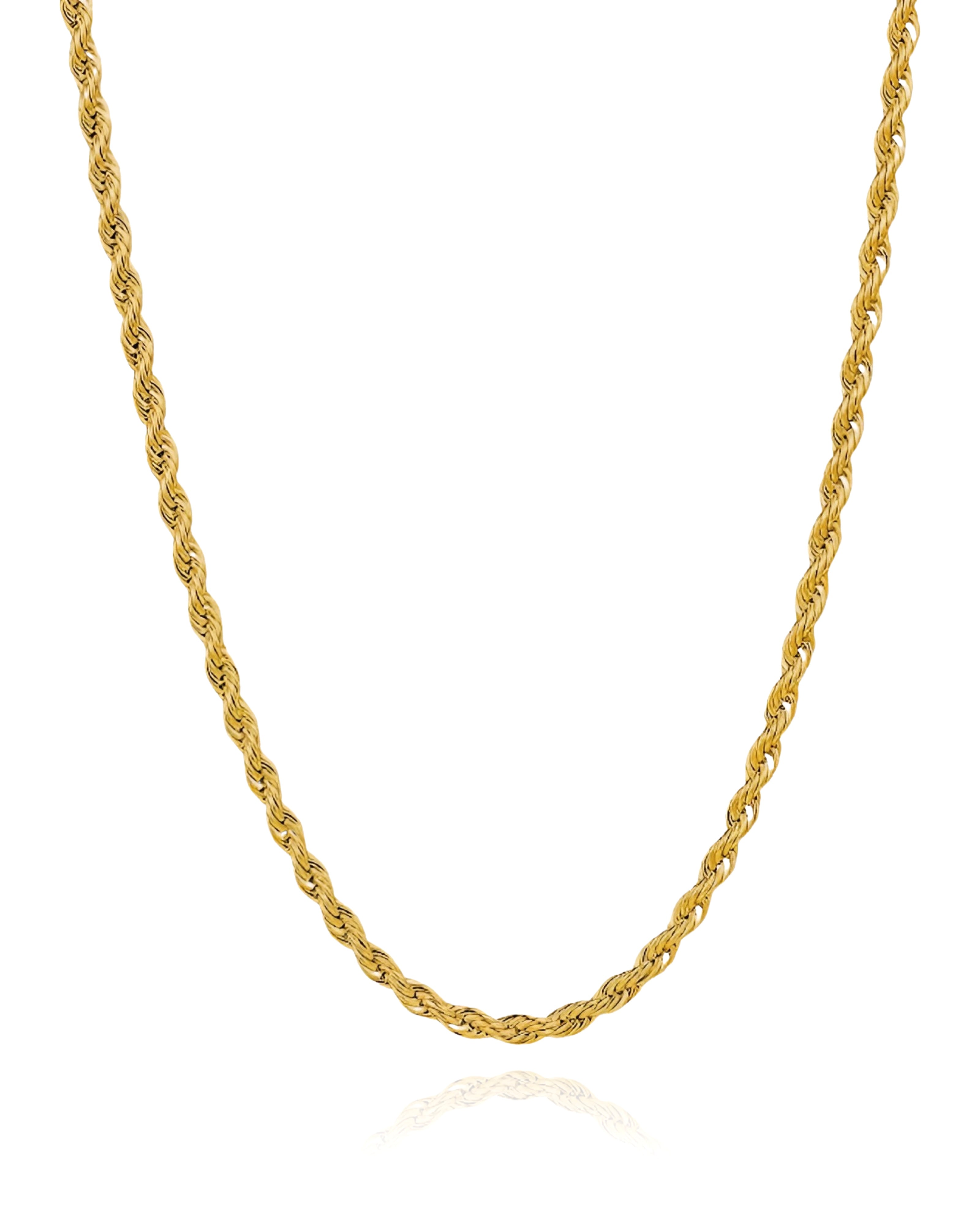 Gold Rope Chain 3mm