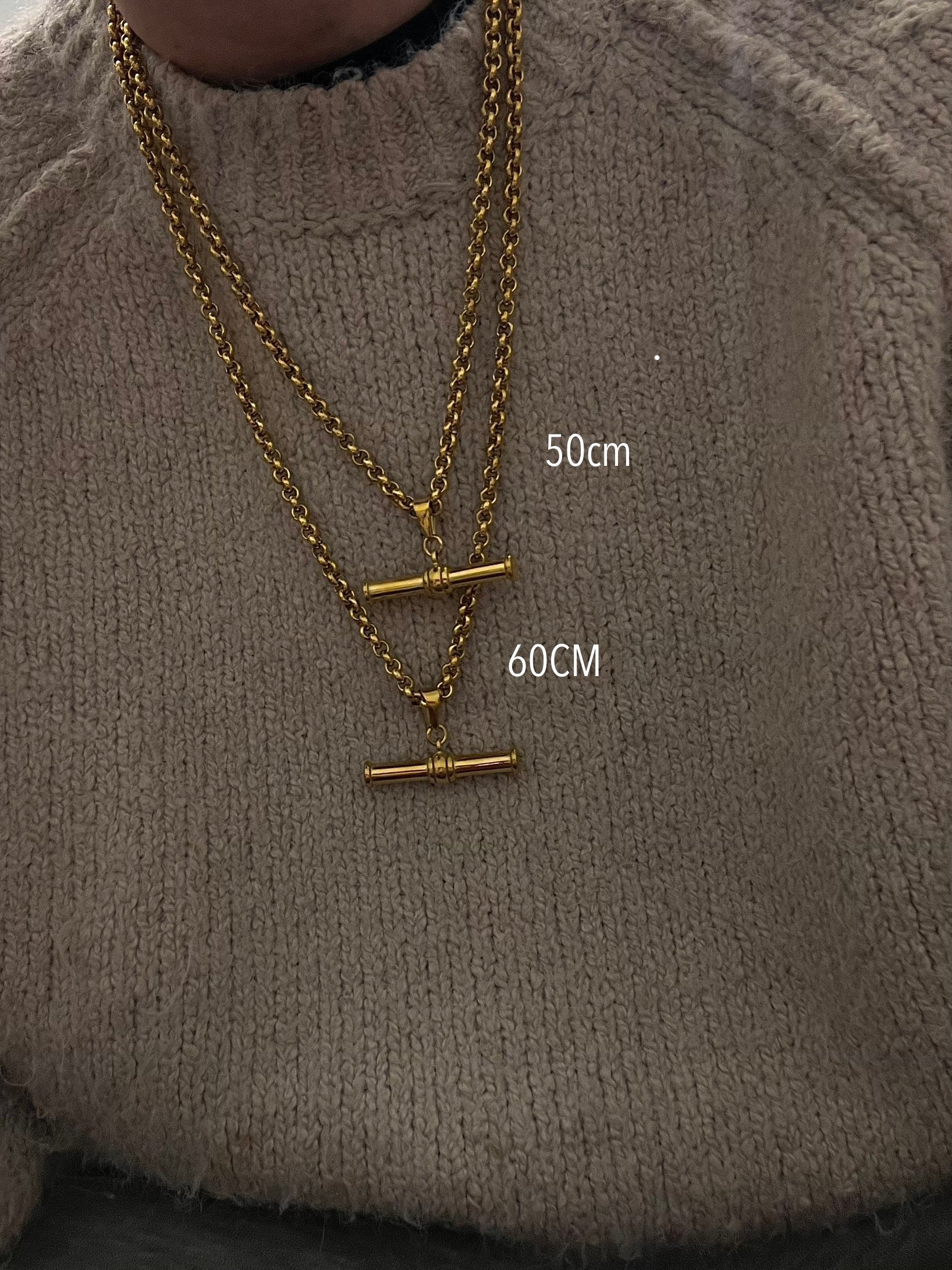 PRE ORDER - XL T-Bar Necklace