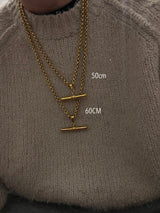 PRE ORDER - XL T-Bar Necklace