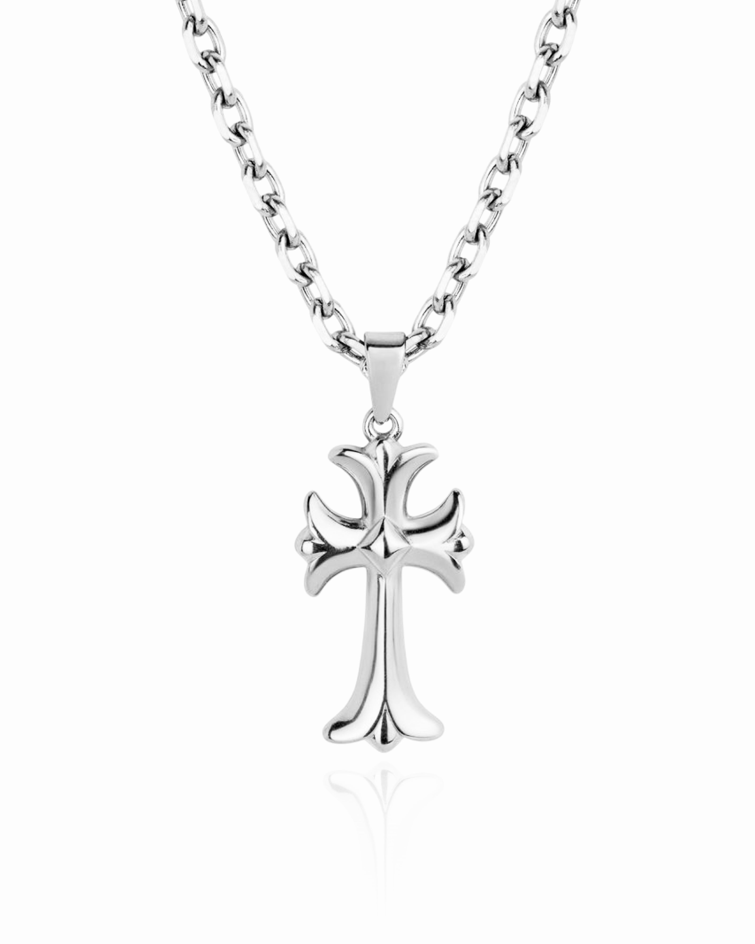 Long Cross Necklace