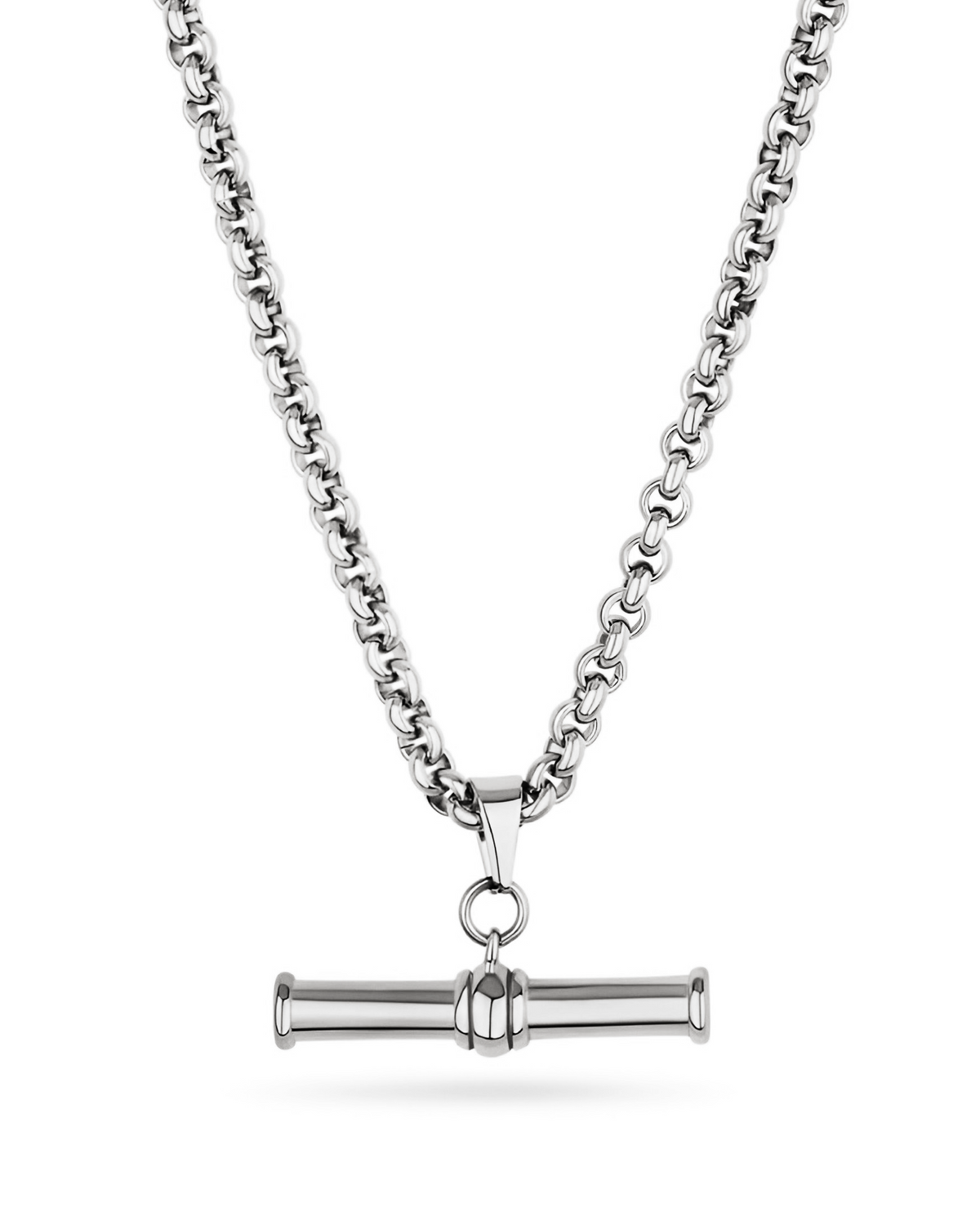 XL T-Bar Necklace silver (PRE-ORDER)