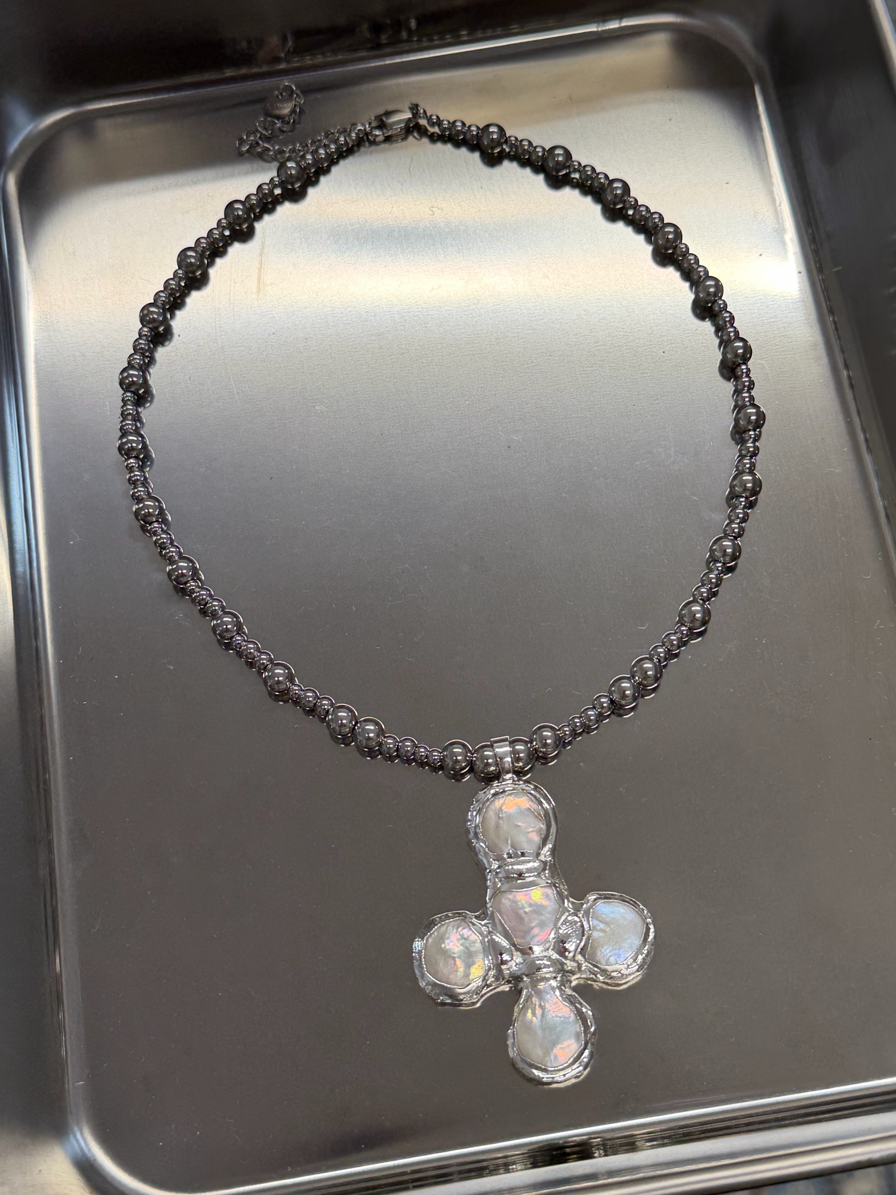 Sorelle Necklace silver