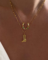 Lady Luck Horseshoe necklace