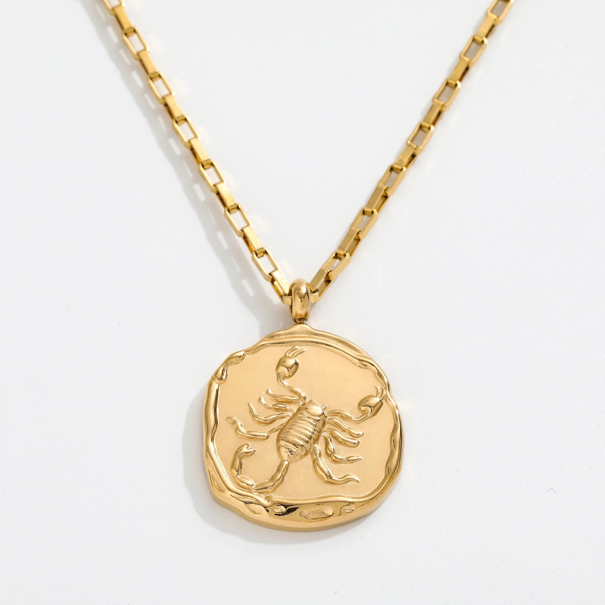 Medallion Zodiac Necklace