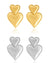 Double Heart Earrings (sale)
