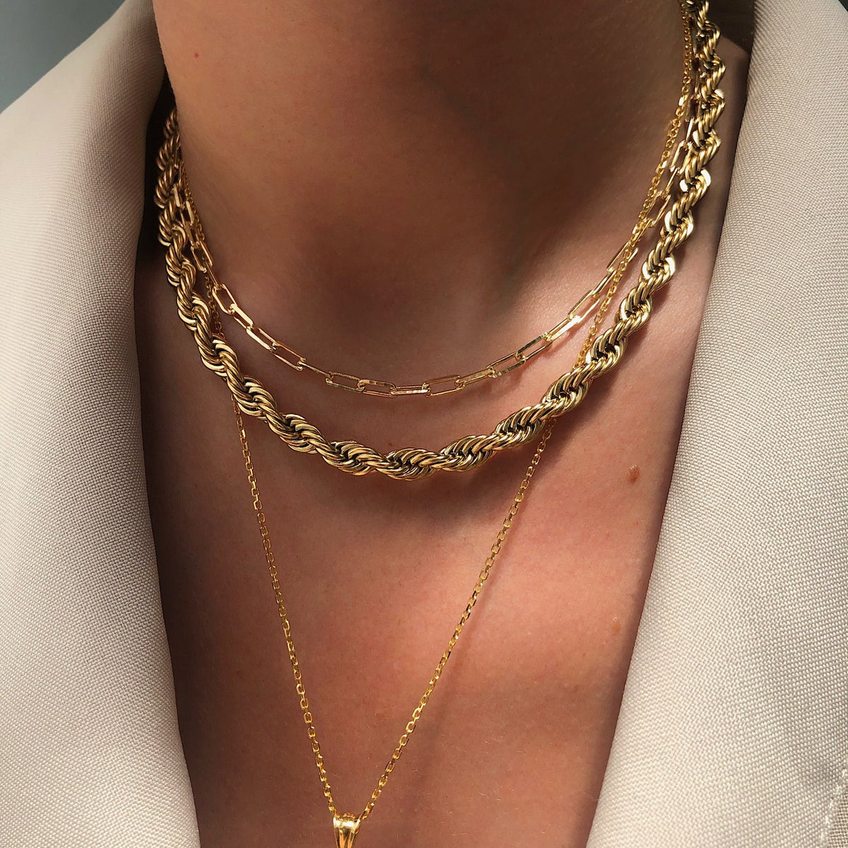 Chunky Rope Chain - Neckontheline