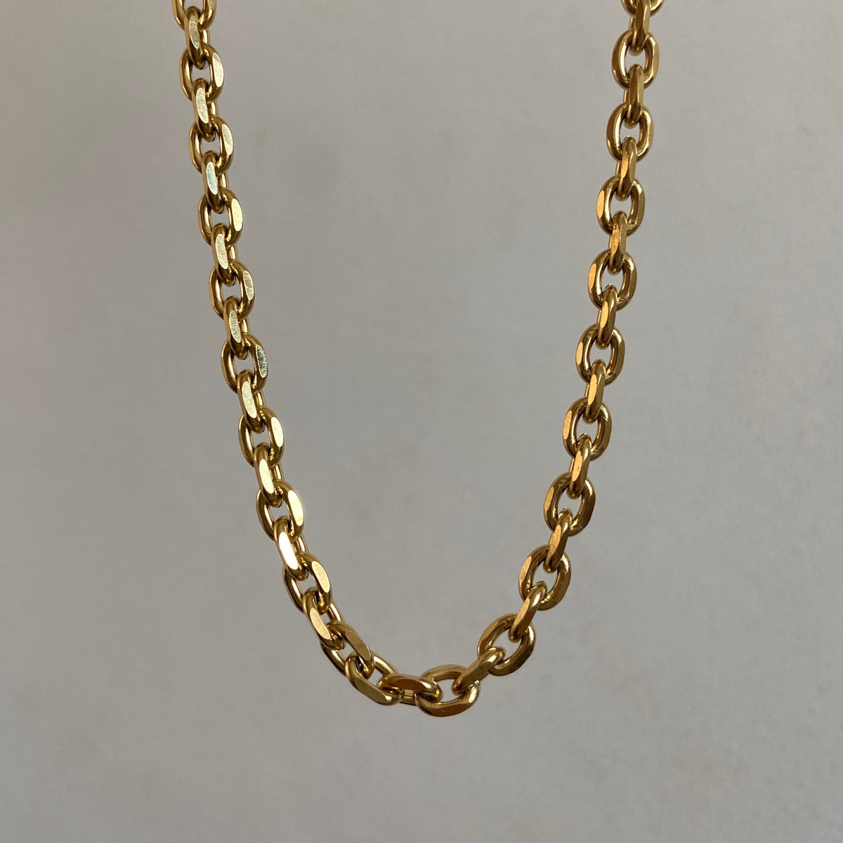 Faceted Cable Chain - Neckontheline