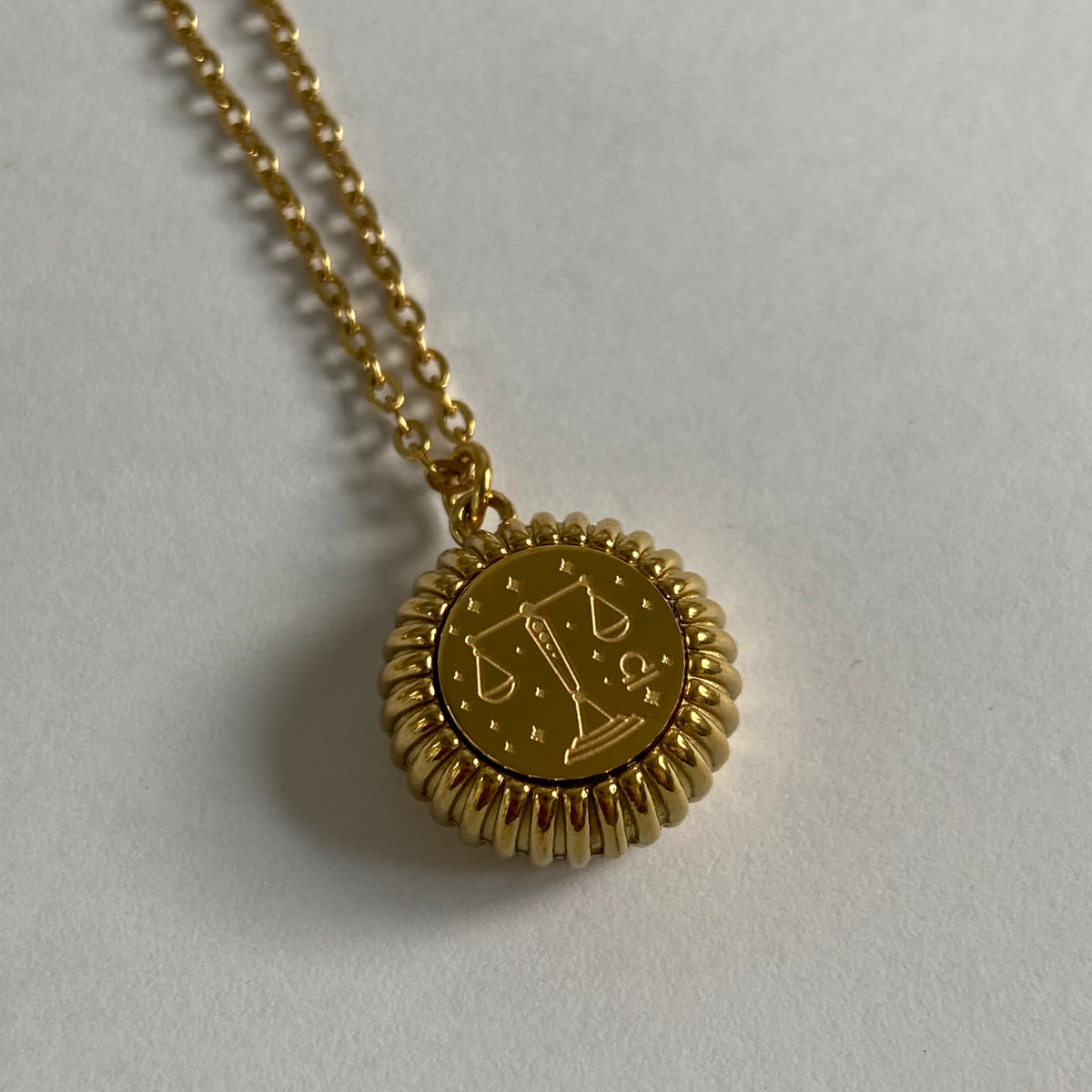 Round Horoscope necklace