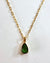 Rainbow Teardrop necklace (sale)