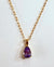 Rainbow Teardrop necklace (sale)