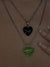 Jelly heart necklace